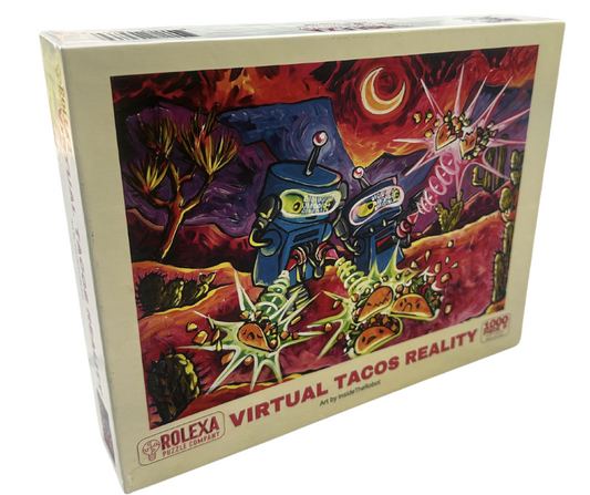 "Virtual Tacos Reality" puzzle